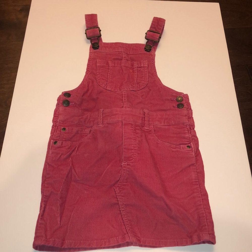 Little girl corduroy jumper